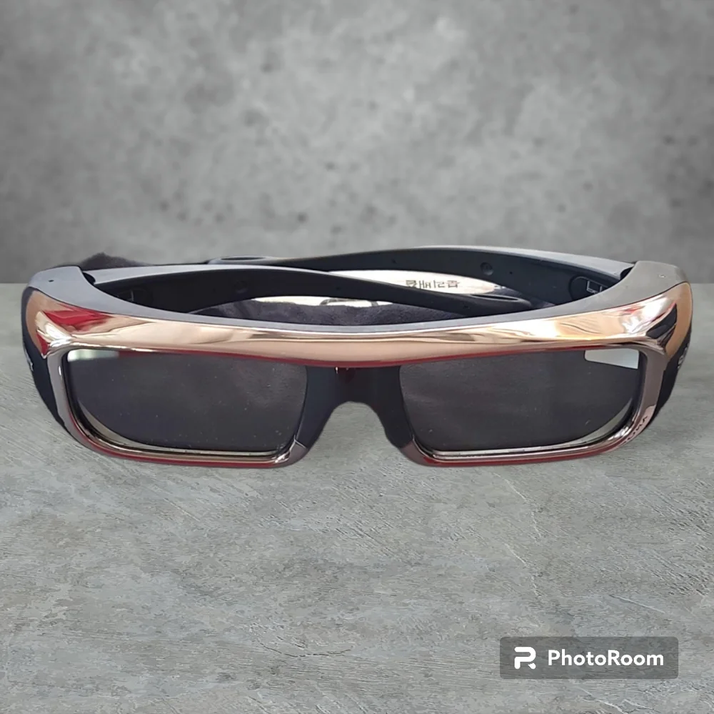 Sony TDG-BR100 3D Glasses (x2) NIB Tag has not been pulled from batteries yet